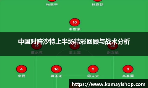 中国对阵沙特上半场精彩回顾与战术分析